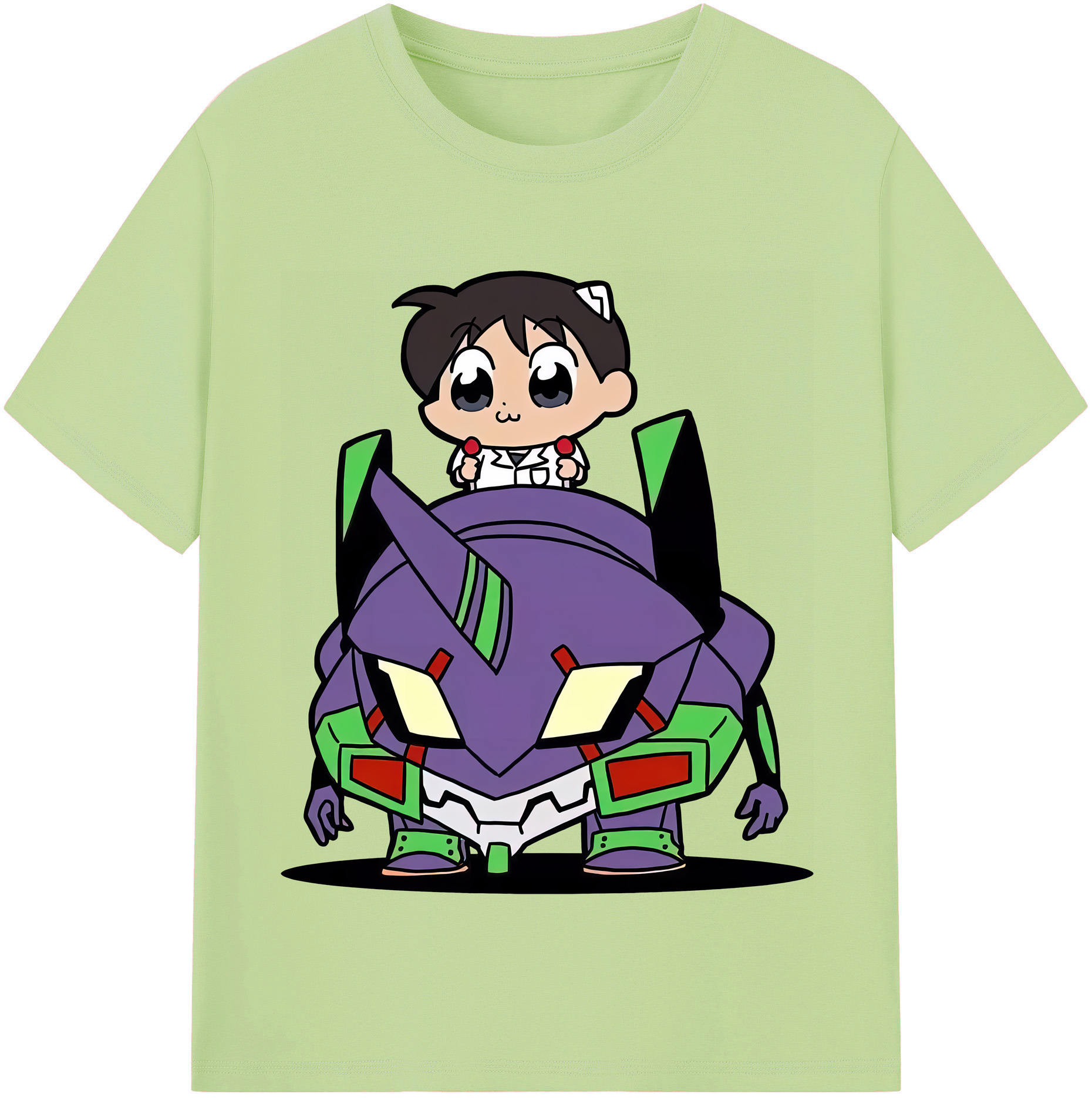 （画像用） EVA 新世紀エヴァンゲリオン 綿100％半袖Tシャツ（フロントプリント）